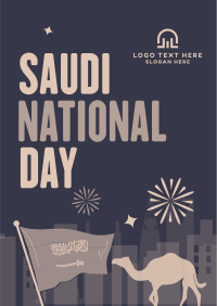 Saudi Day Celebration Poster Image Preview