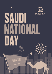 Saudi Day Celebration Poster Image Preview