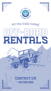 Rustic Off-road Rentals Instagram Reel Design