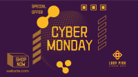 Quirky Tech Cyber Monday Facebook event cover Image Preview