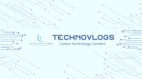 Technology Vlogs YouTube cover (channel art) Image Preview