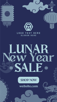 Lunar New Year Sale Instagram story Image Preview