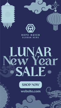 Lunar New Year Sale Instagram story Image Preview