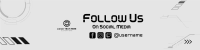 Hud Follow Us LinkedIn Banner Design