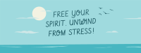 Unwind From Stress Facebook Cover Design