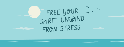 Unwind From Stress Facebook cover Image Preview