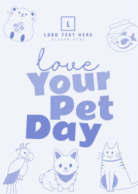 Love Your Pet Day Flyer Image Preview