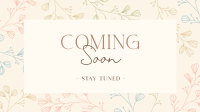 Floral Stationery Facebook event cover Image Preview