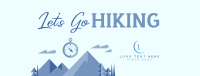 Mountain Hiking Trail Facebook cover Image Preview