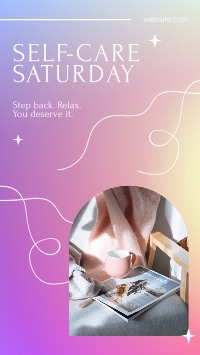 Luxurious Self Care Saturday Facebook Story Image Preview