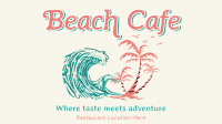 Surfside Coffee Bar Facebook Event Cover Design