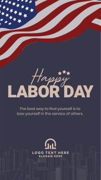 Celebrate Labor Day Facebook Story Design