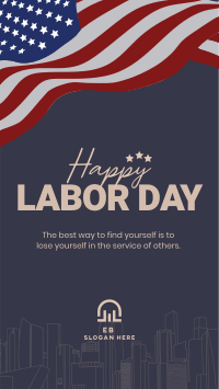 Celebrate Labor Day Facebook story Image Preview