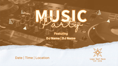 Live Music Party Facebook event cover Image Preview