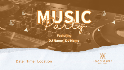 Live Music Party Facebook event cover Image Preview