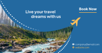 Travelling Facebook Ad Design