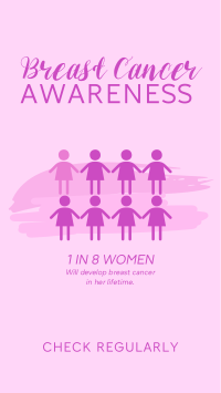 Breast Cancer Checkup Facebook Story Design