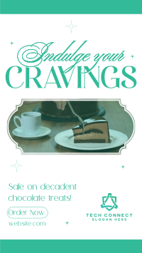Chocolate Craving Sale Facebook story Image Preview