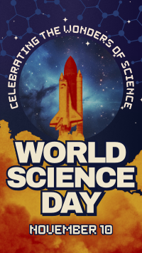 Modern World Science Day TikTok Video Image Preview