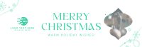 Solemn Christmas Candles Twitter Header Preview