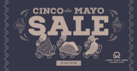 Cinco De Mayo Mascot Sale Facebook ad Image Preview