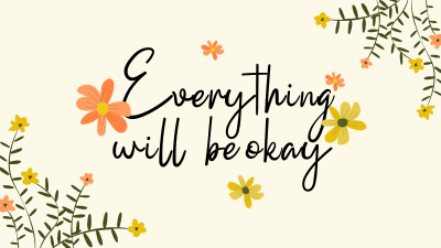 Everything will be okay Facebook event cover Image Preview