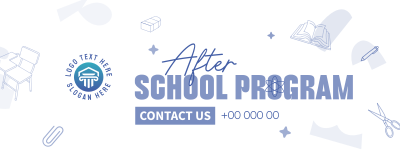 Tutoring School Service Facebook cover Image Preview