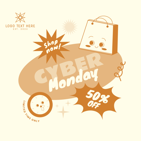 Cyber Monday Instagram Post Design Image Preview