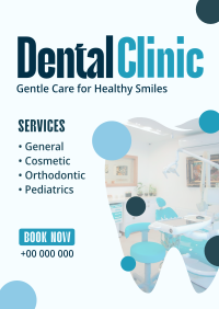 Professional Dental Clinic Poster Image Preview