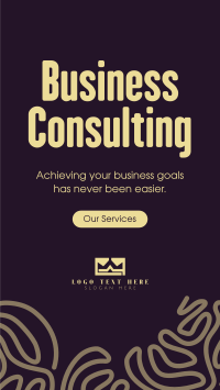 Business Consultant Instagram Story Design