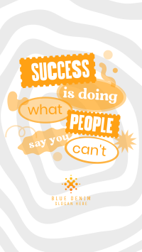 Success all the Way Instagram Reel Image Preview