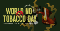 Say No to Tobacco Facebook Ad Design