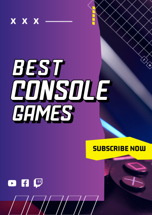 Best Games Reviewed Flyer Image Preview