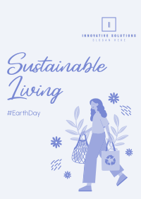 Sustainable Living Poster Image Preview