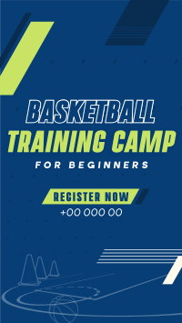Basketball Training Camp Instagram Reel Design