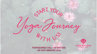 Yoga Journey Facebook Event Cover Design
