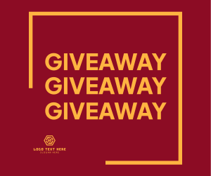 Giveaway Post Facebook post Image Preview