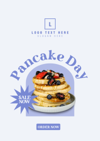 Pancake Day Poster Design