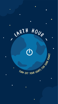 Earth Hour Switch Facebook story Image Preview