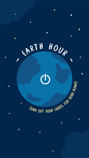 Earth Hour Switch Facebook story Image Preview