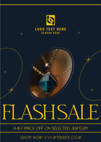 Jewelry Flash Sale Poster Image Preview