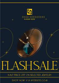 Jewelry Flash Sale Poster Image Preview