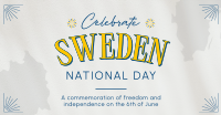 Conventional Sweden National Day Facebook ad Image Preview