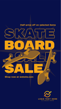Skate Sale Instagram Story Design