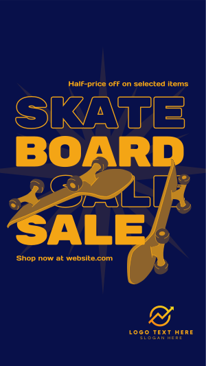 Skate Sale Instagram story Image Preview