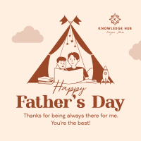 Father & Son Tent Instagram post Image Preview