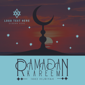 Unique Minimalist Ramadan Instagram post Image Preview