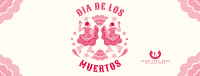Lets Dance in Dia De Los Muertos Facebook Cover Design