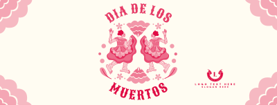 Lets Dance in Dia De Los Muertos Facebook cover Image Preview