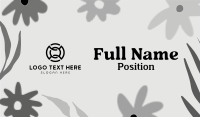 Handcut Flowers Business Card Preview
